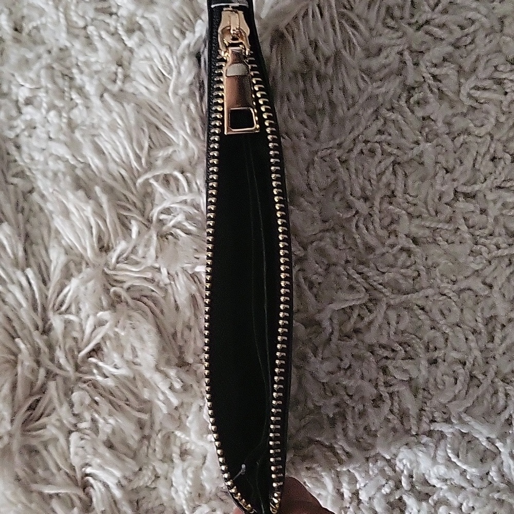 New Leppard Cheetah Printed Ring Handle Clutch Br… - image 4